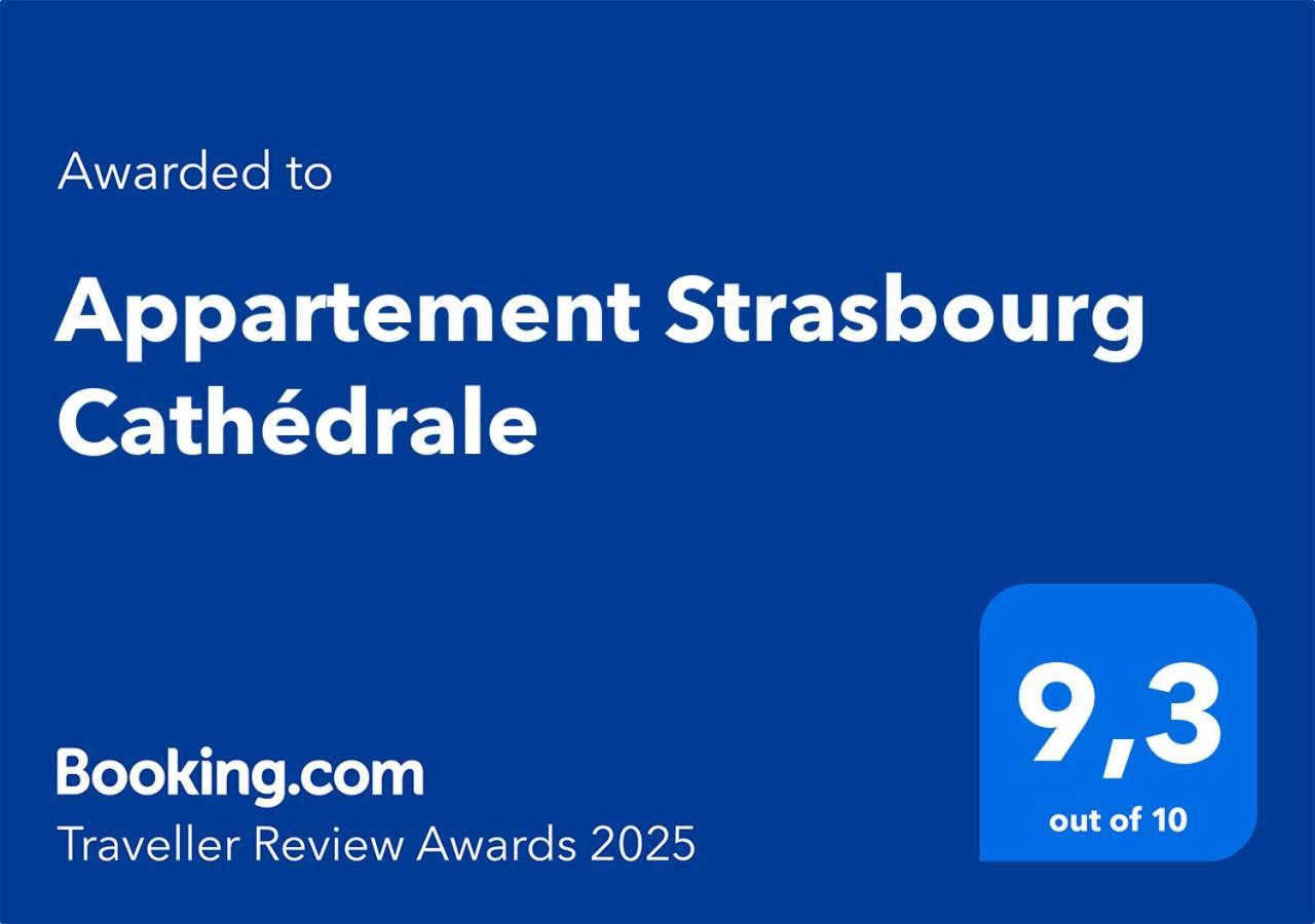 Appartement Strasbourg Cathedrale Exteriör bild